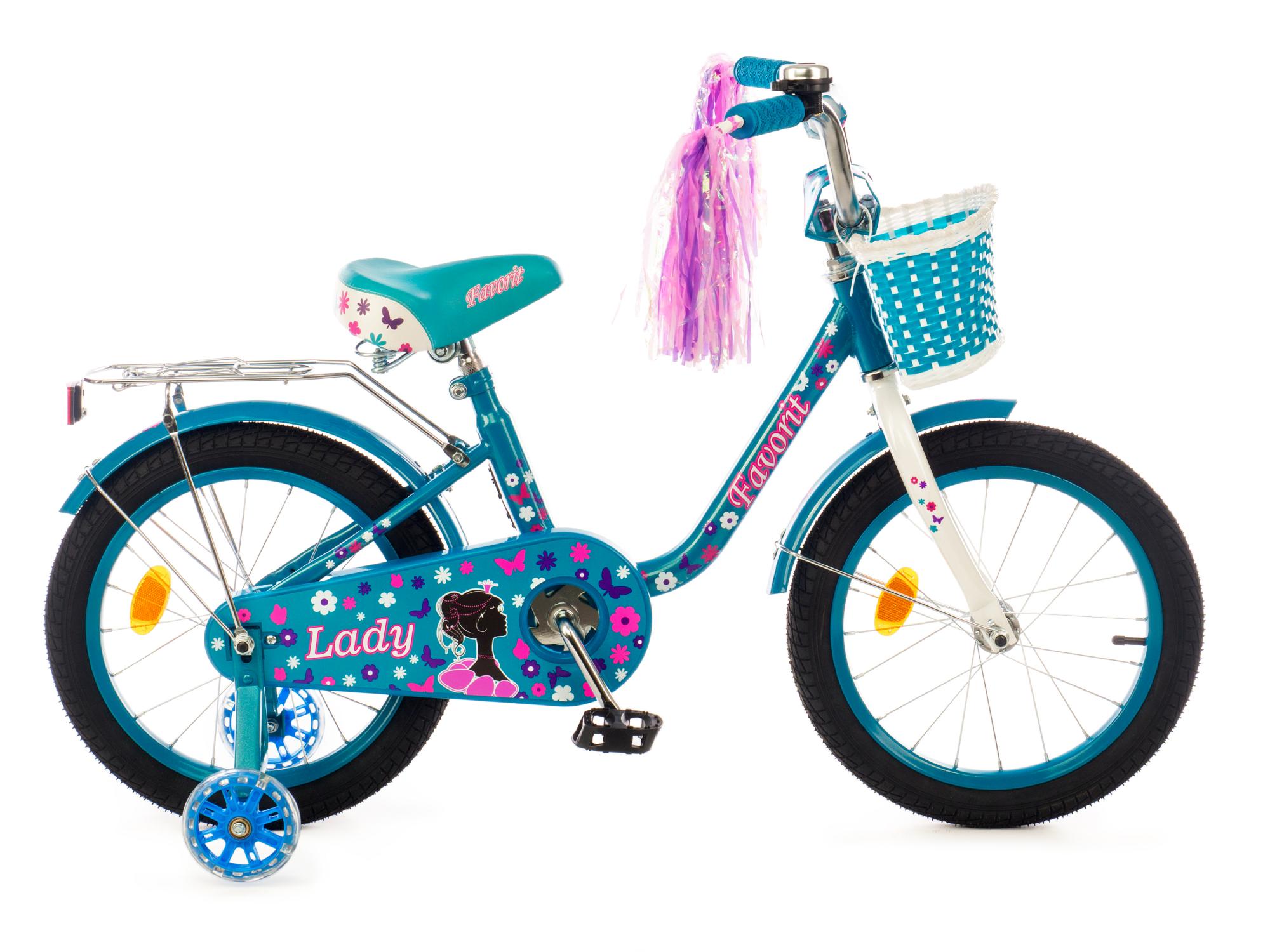 Велосипед FAVORIT LADY, LAD-16BL