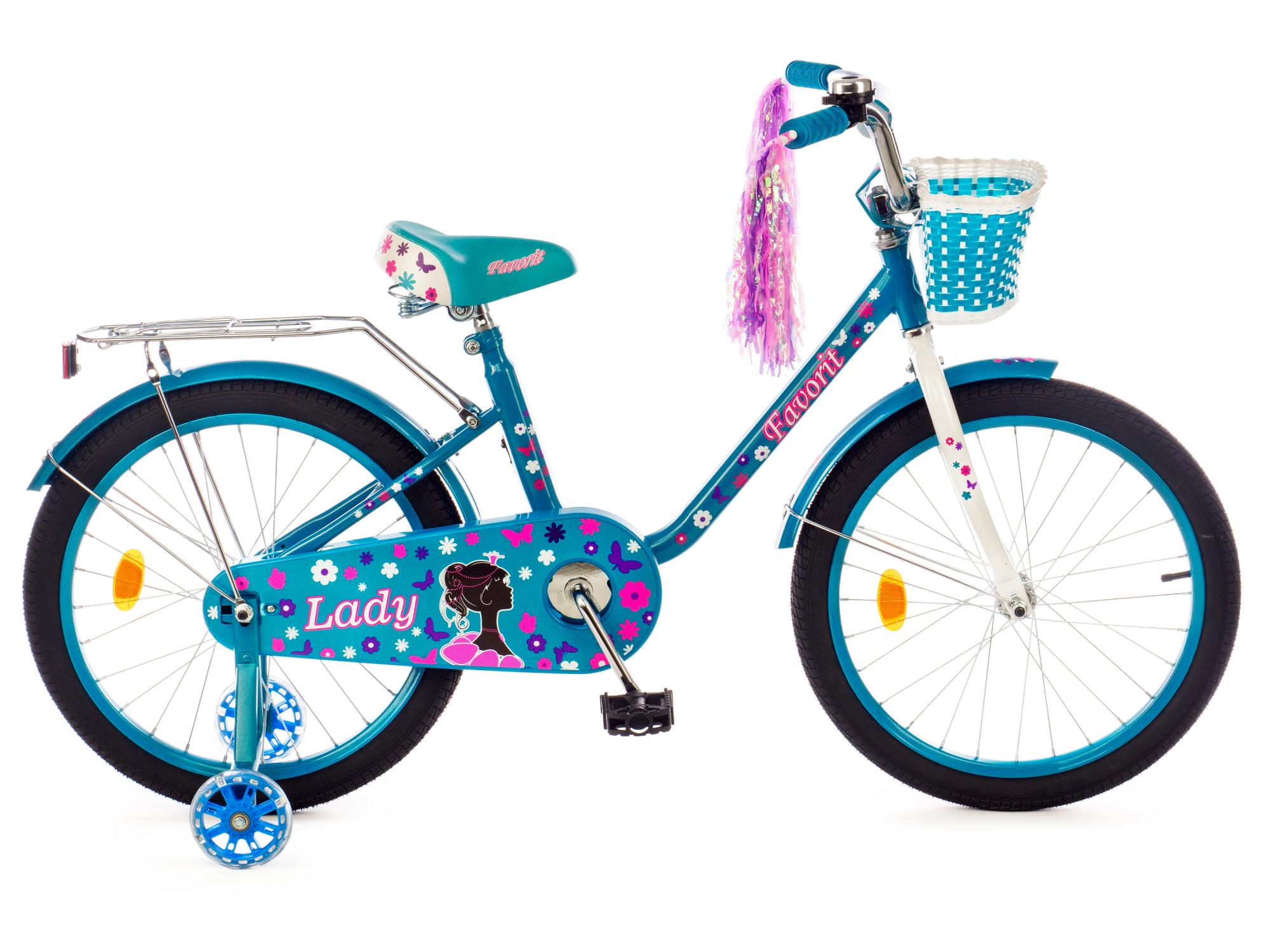 Велосипед FAVORIT LADY, LAD-20BL