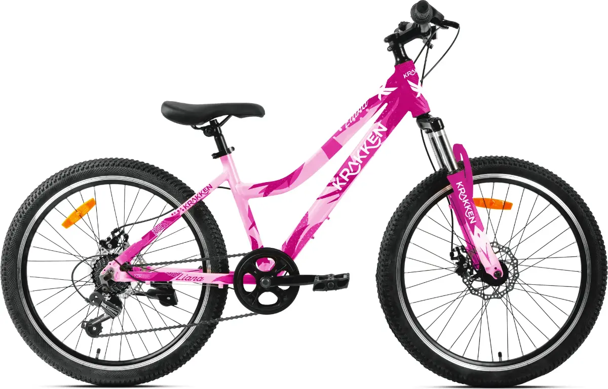 Велосипед KRAKKEN Liana 24 14 розовый