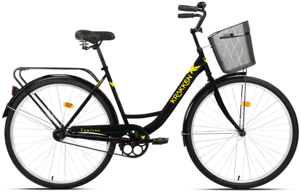 Велосипед KRAKKEN Fortuna 28 19.5 черный