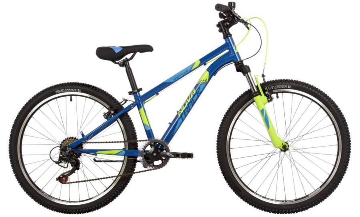 Велосипед Novatrack Battler 24 12 синий