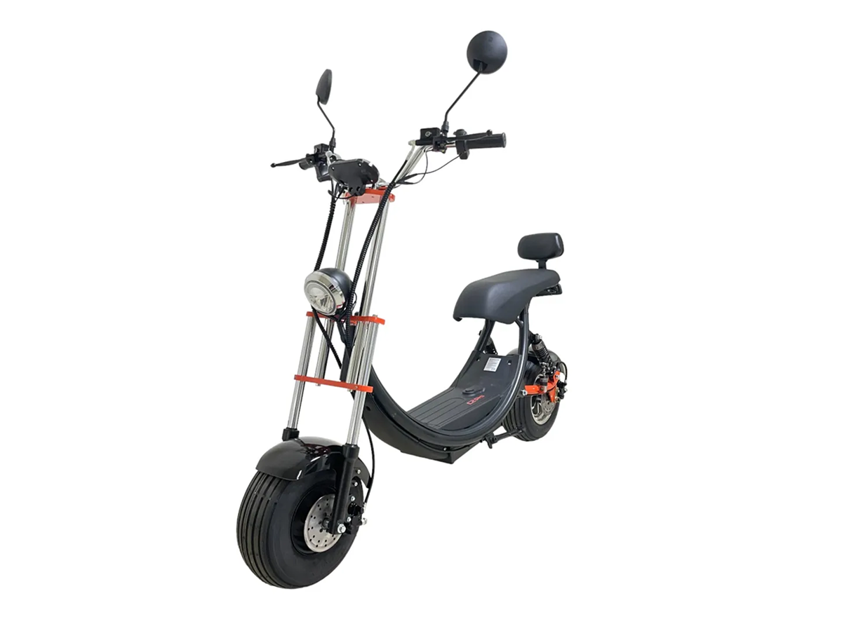 Электроскутер Kugoo C2 Pro черный