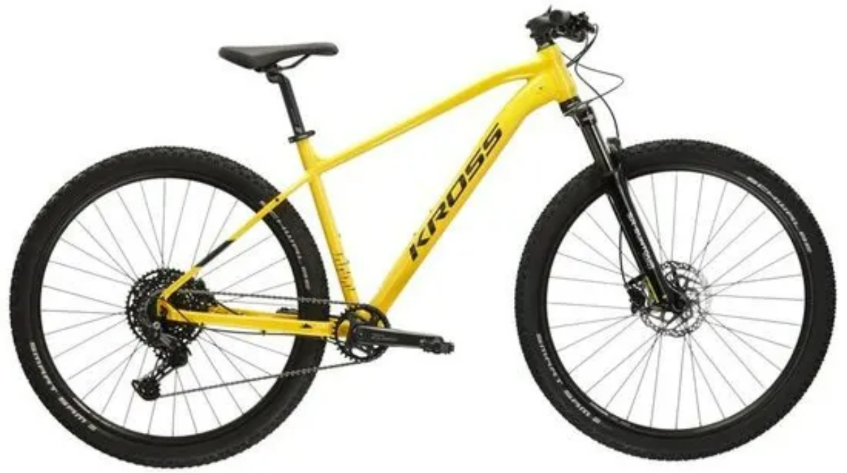 Велосипед KROSS Level 4.0 29 XL желтый