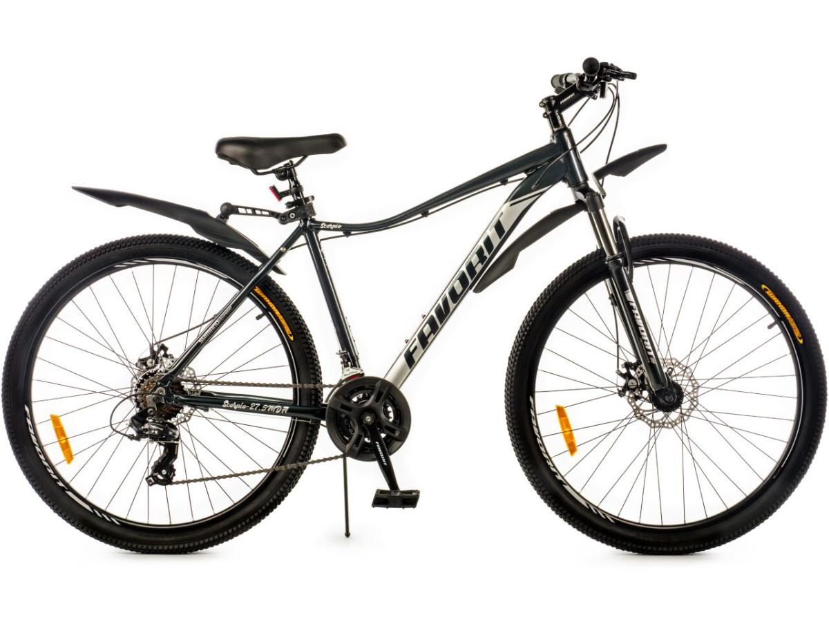 Велосипед FAVORIT SCORPIO-27.5MDA 27.5 19 черный