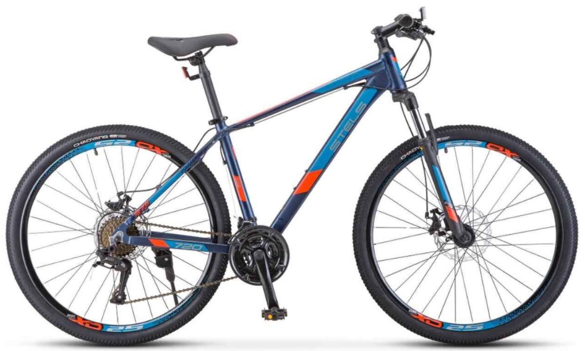 Велосипед STELS Navigator-720 27.5 MD 15.5 темно-синий