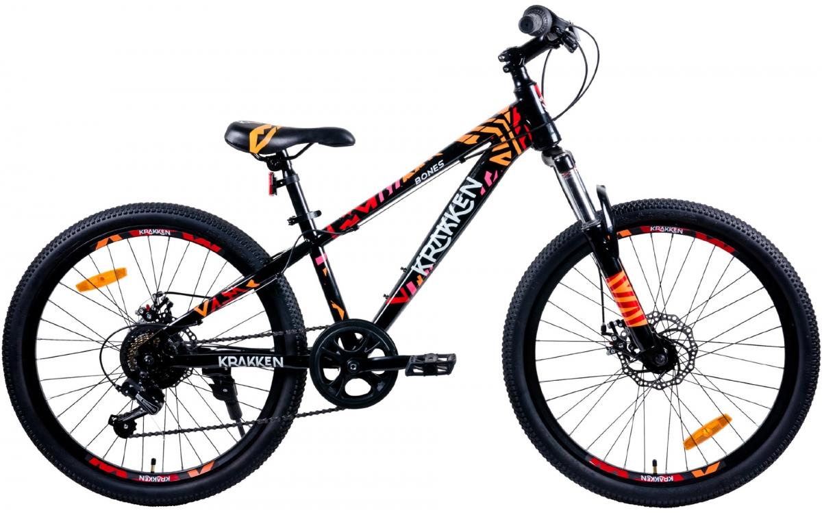 Велосипед KRAKKEN Bones 24 12 черный