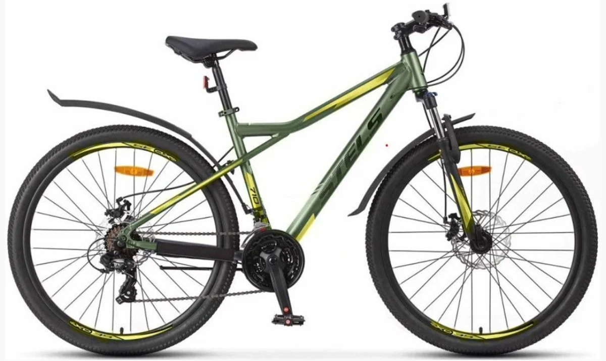 Велосипед Stels Navigator-710 MD 27.5 V020 16 тёмно-зелёный