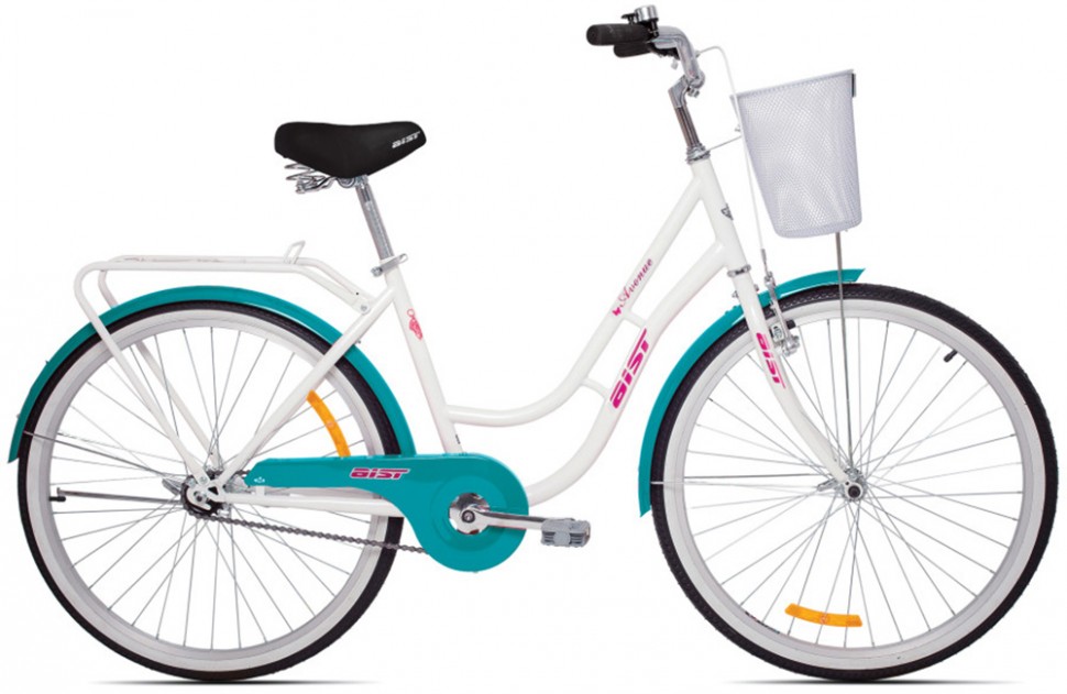 Велосипед AIST Avenue 26 17 бело-бирюзовый