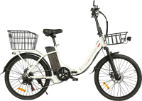 Электровелосипед SameBike City Master 24 белый