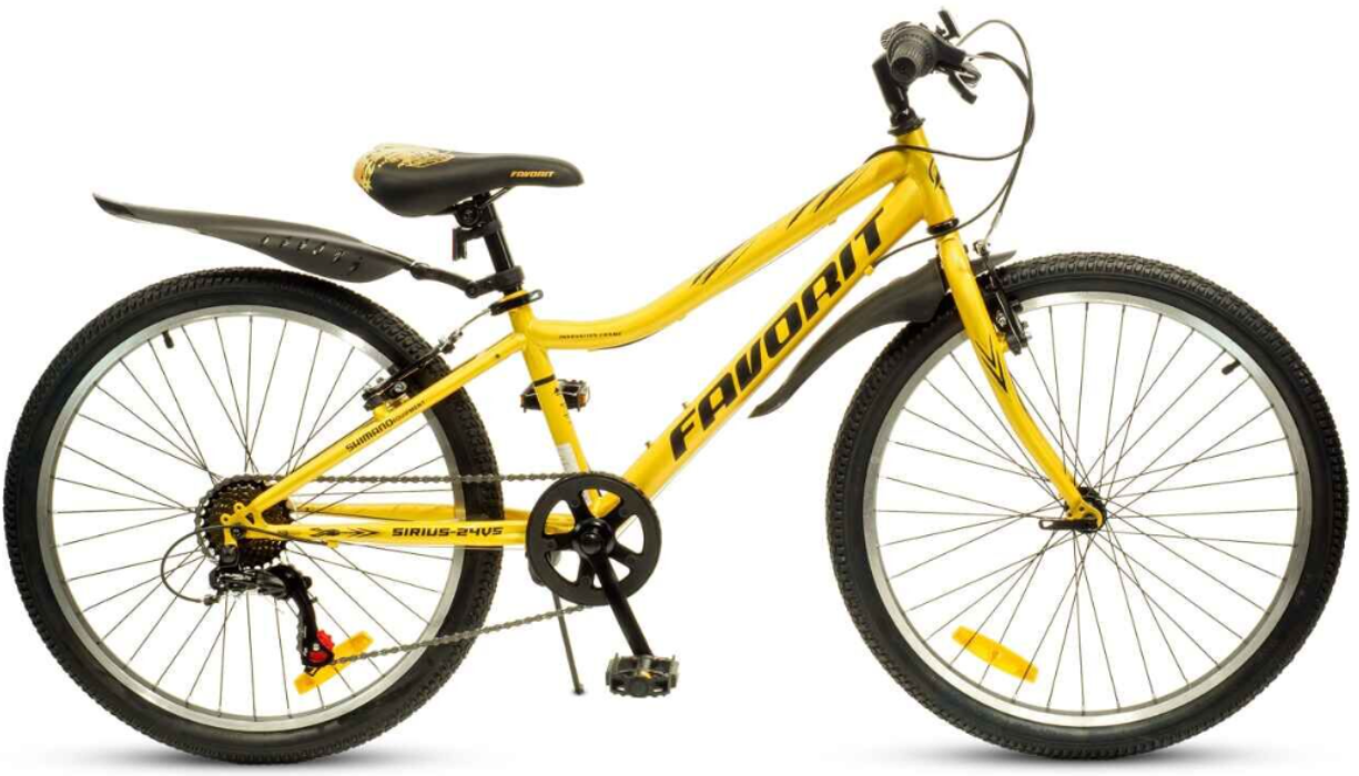 Велосипед FAVORIT SIRIUS-24VS, SIR24V12YL