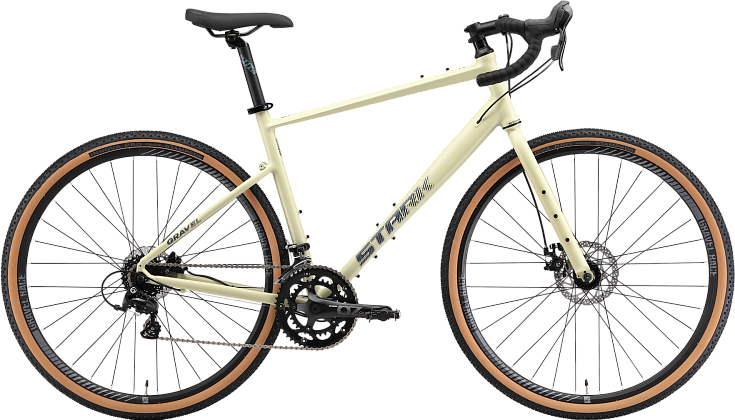 Велосипед Stark'25 Gravel 700.2 D 28 S/M/54 палевый матовый/сине-серый