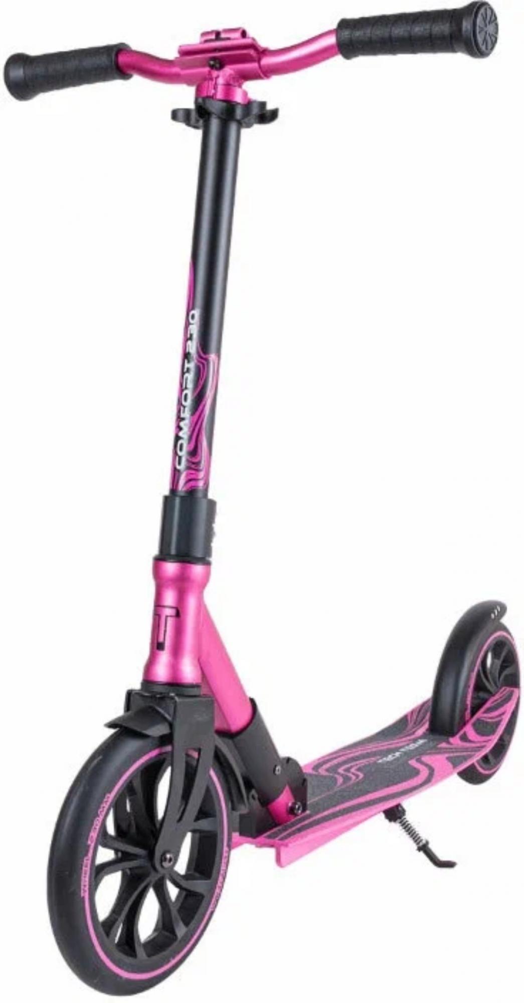 Самокат TT Comfort 230R black/pink