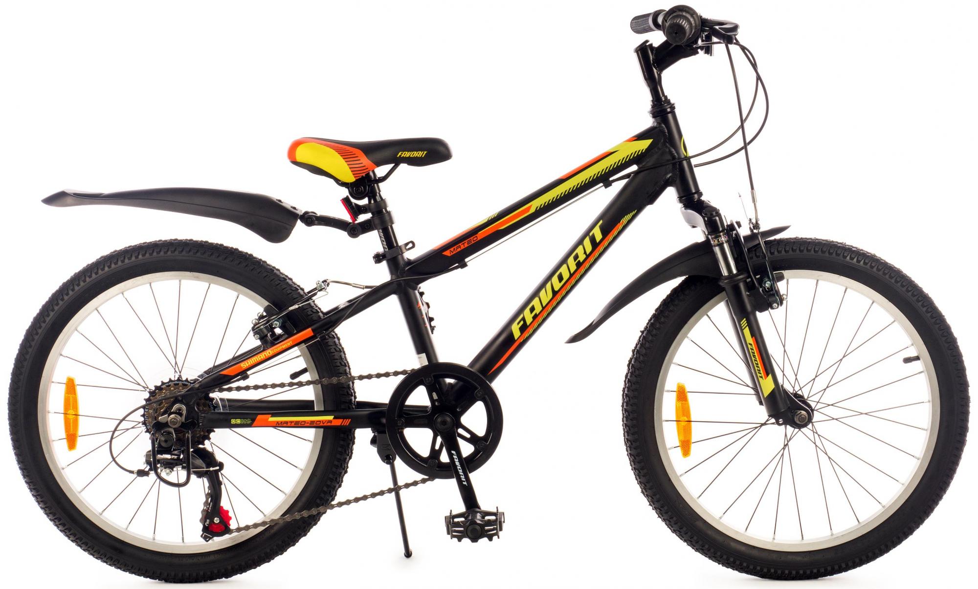 Велосипед FAVORIT MATEO-20VA, MAT20V10BK-AL