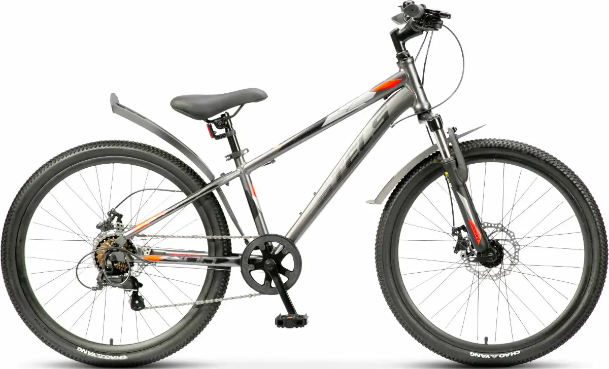 Велосипед Stels Turbo 400 24 12 серый красный