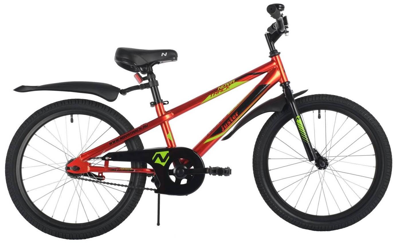 Велосипед Novatrack Juster 20 красный