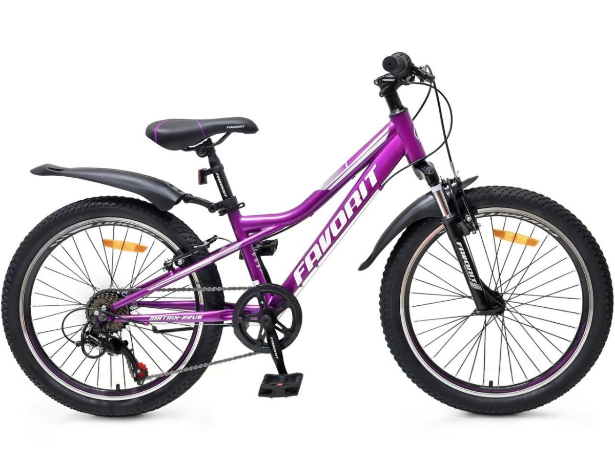 Велосипед FAVORIT MATRIX-24MDA 22 11 розовый