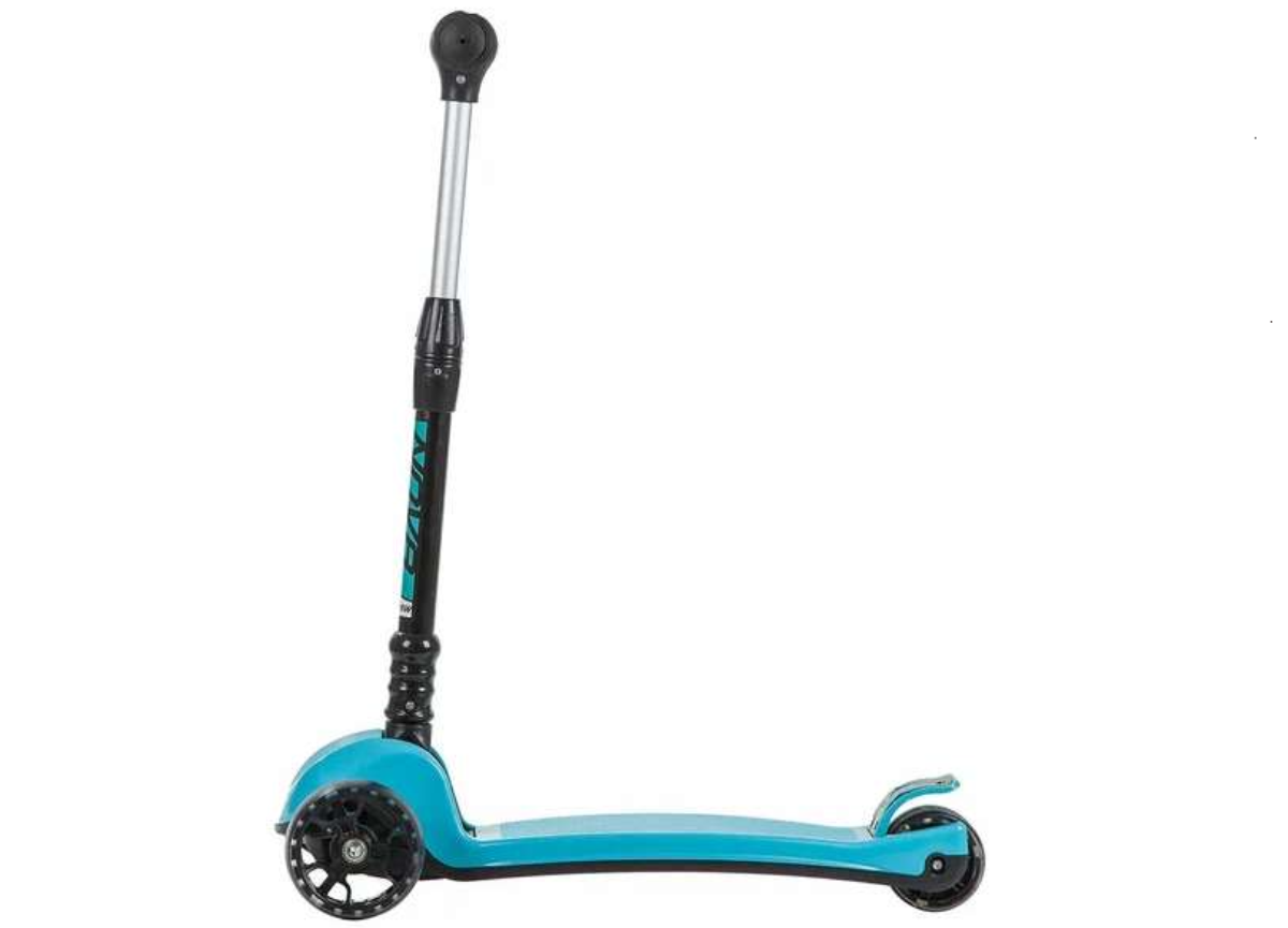 Самокат Novatrack RainBow PU синий