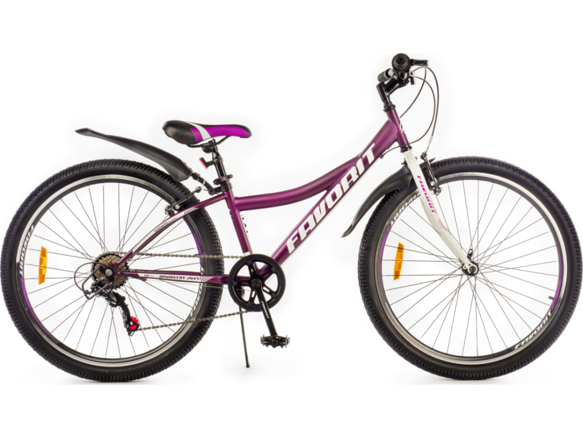 Велосипед FAVORIT DISCOVERY-26VS 26 13 фиолетовый