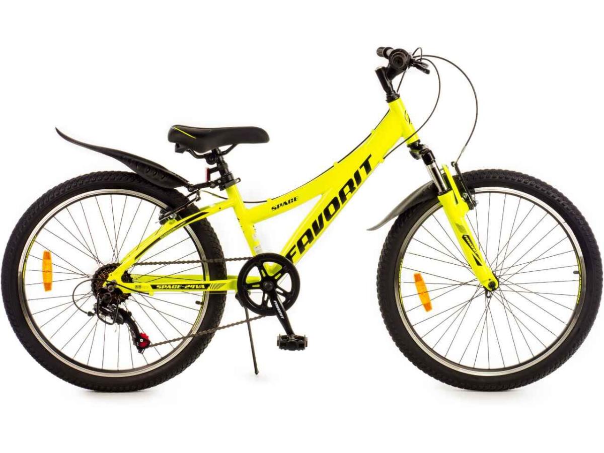 Велосипед FAVORIT SPACE-24VA 24 11 желтый