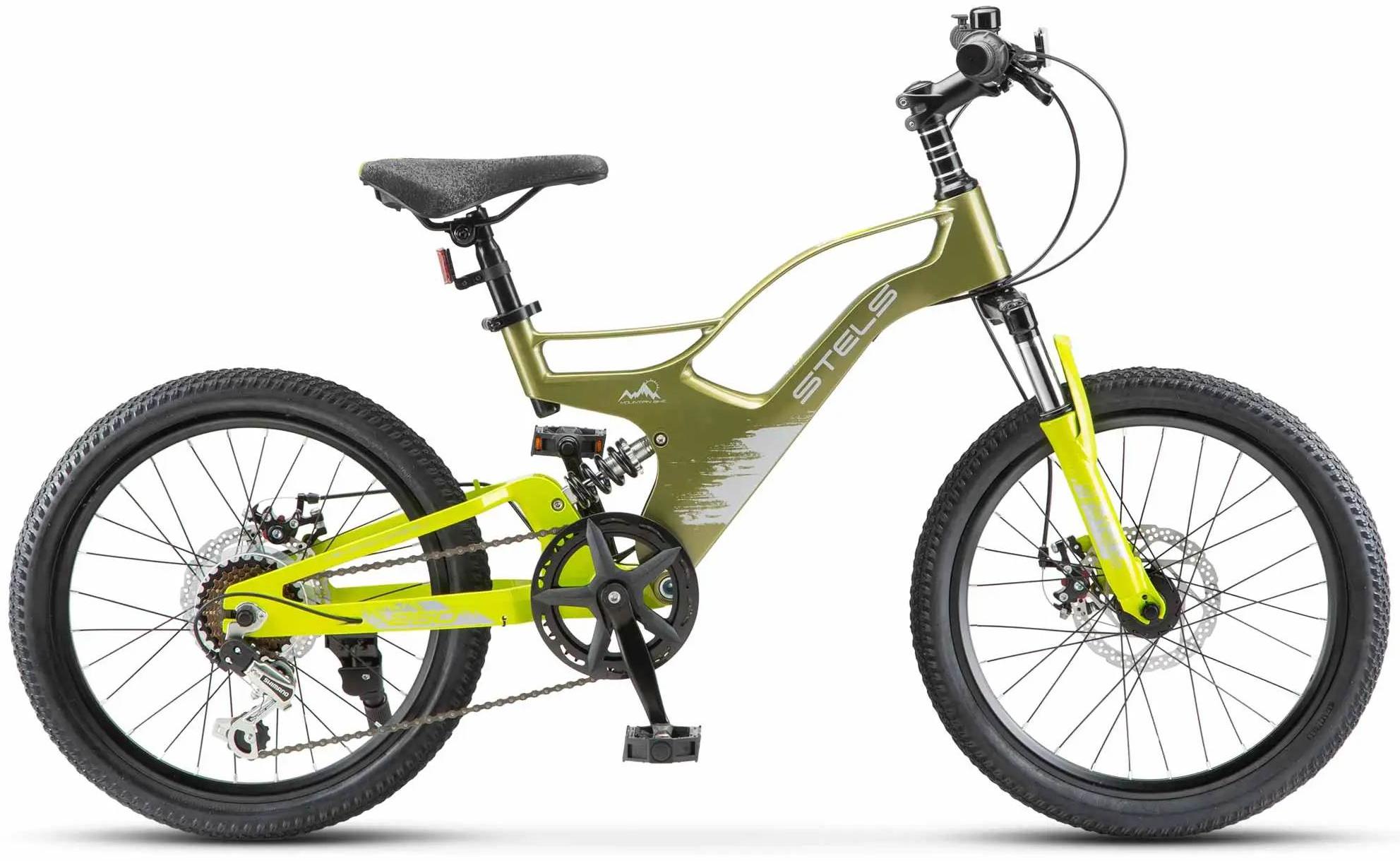 Велосипед Stels Leader-250 MD 20 12.6 хаки