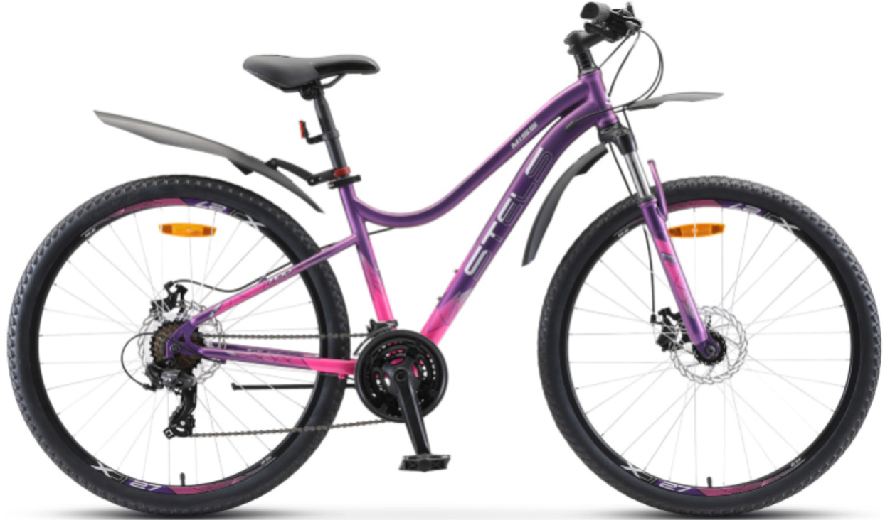 Велосипед Stels Miss-7100 MD 27.5 V020 пурпурный