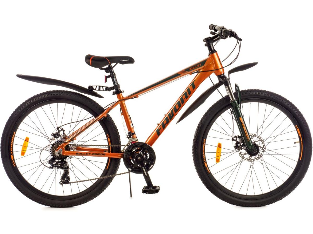 Велосипед FAVORIT BULLET-26MDA 26 15 оранжевый
