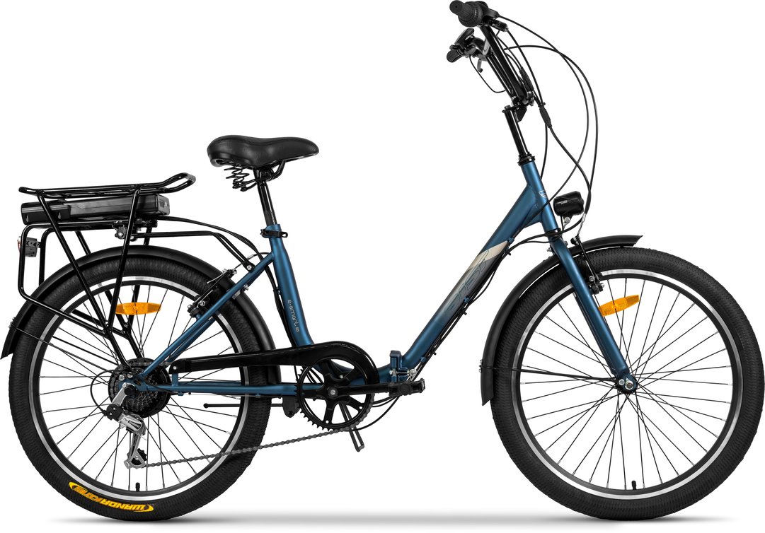 Электровелосипед AIST e-Smart 2.1 24 16 синий