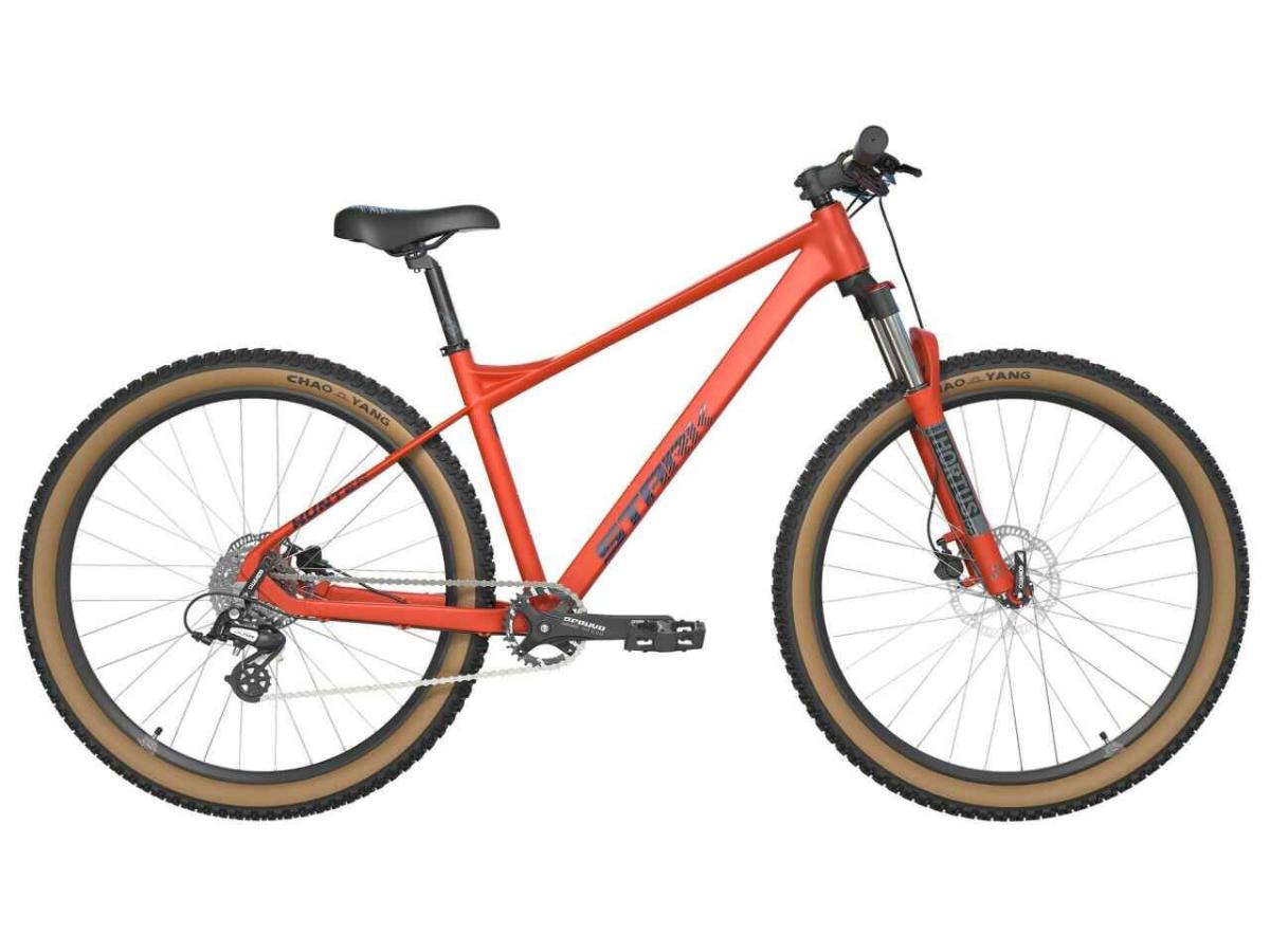 Велосипед Stark'25 Hunter 29.2 HD 21 оранжевый матовый/грозовой