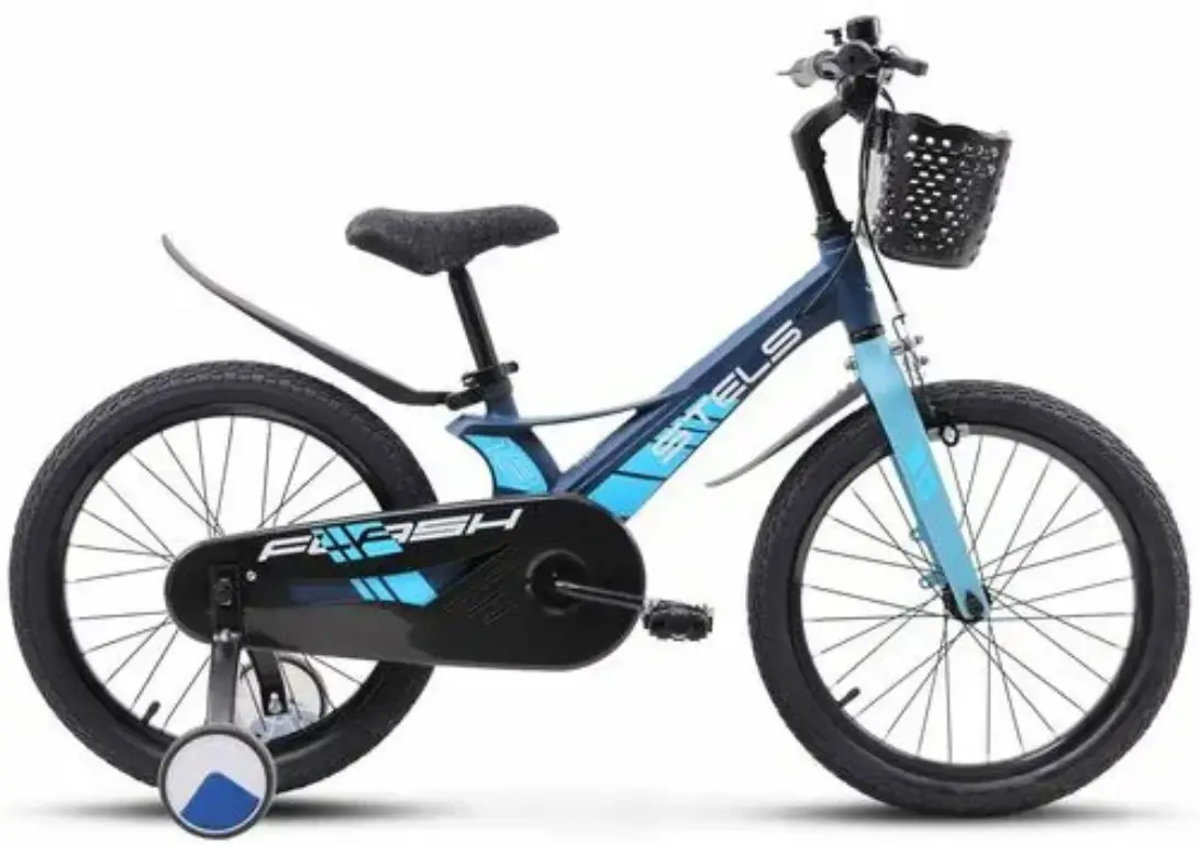 Велосипед Stels Flash KR 18 9.1 темно-синий/зеленый