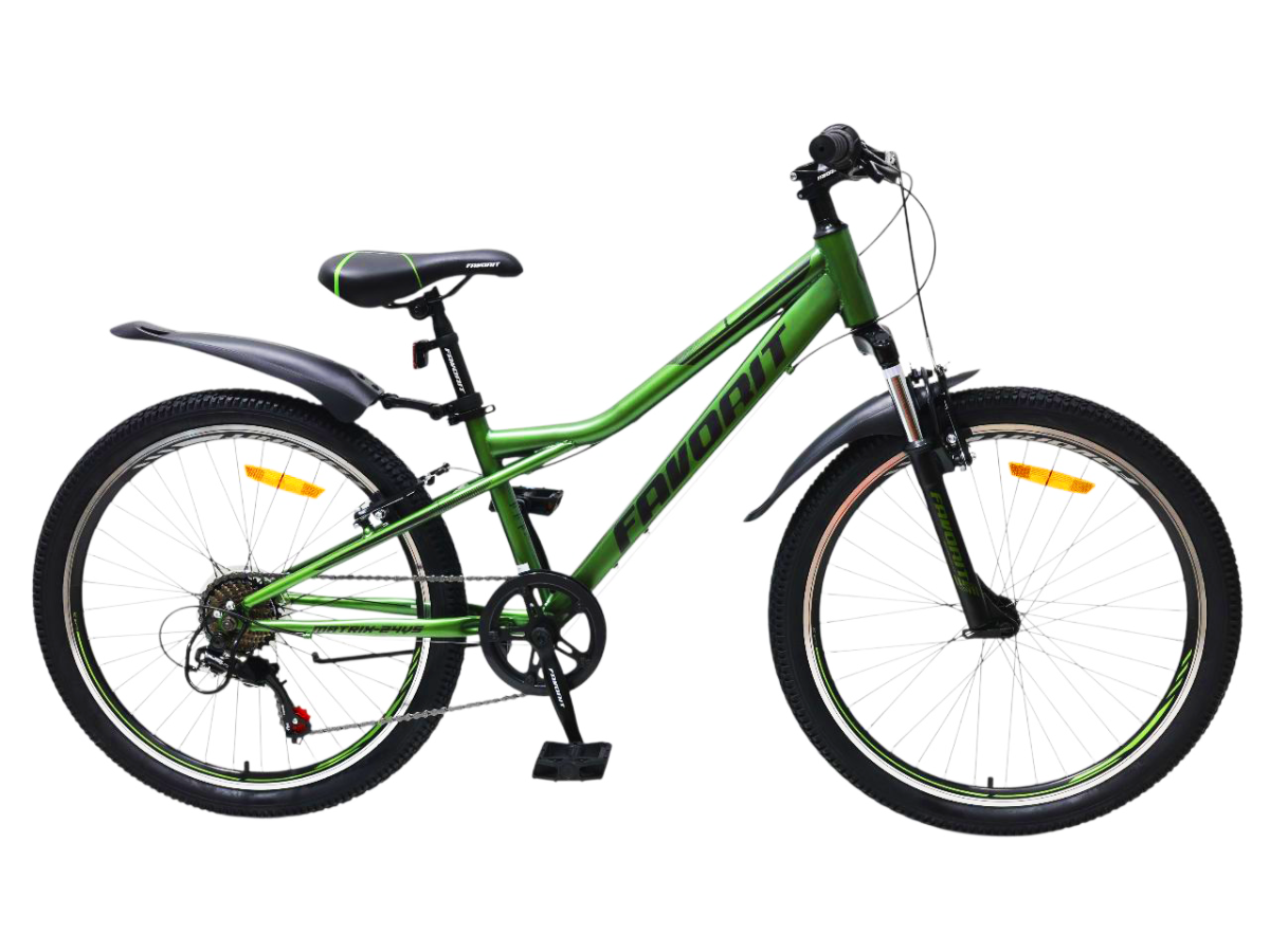 Велосипед FAVORIT MATRIX-24MDA 24 12 зеленый