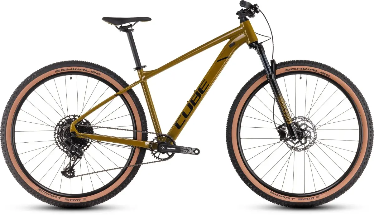 Велосипед CUBE ATTENTION SLX 29 L зеленый черный