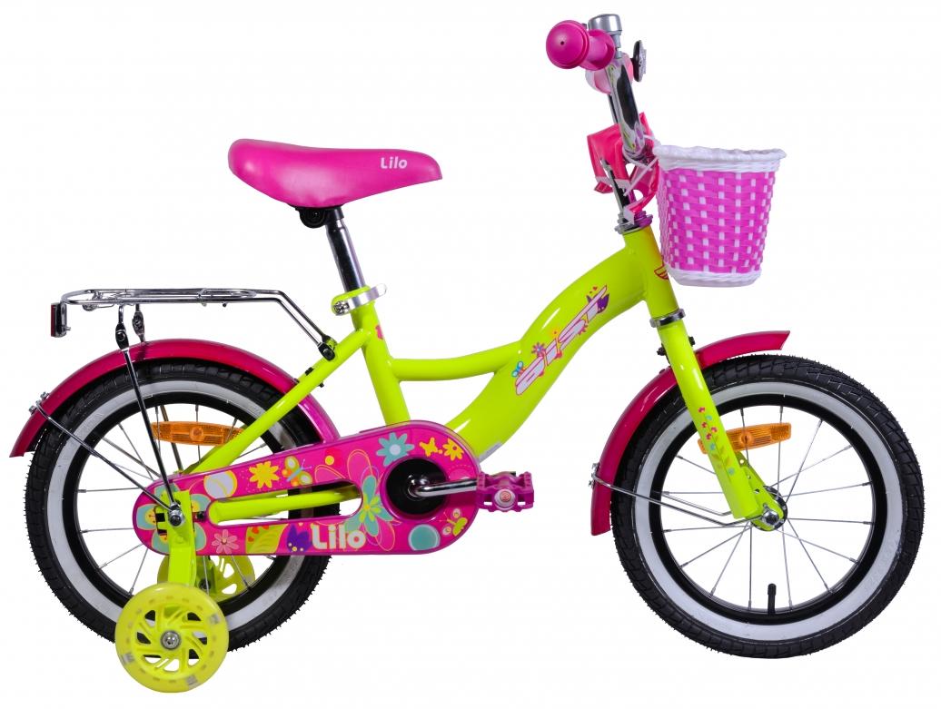 Велосипед AIST LILO 14 желтый