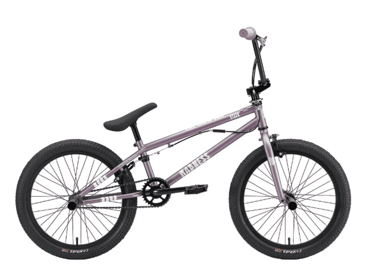 Велосипед Stark 24 Madness BMX 2 фиолетово-серый/перламутр/черный