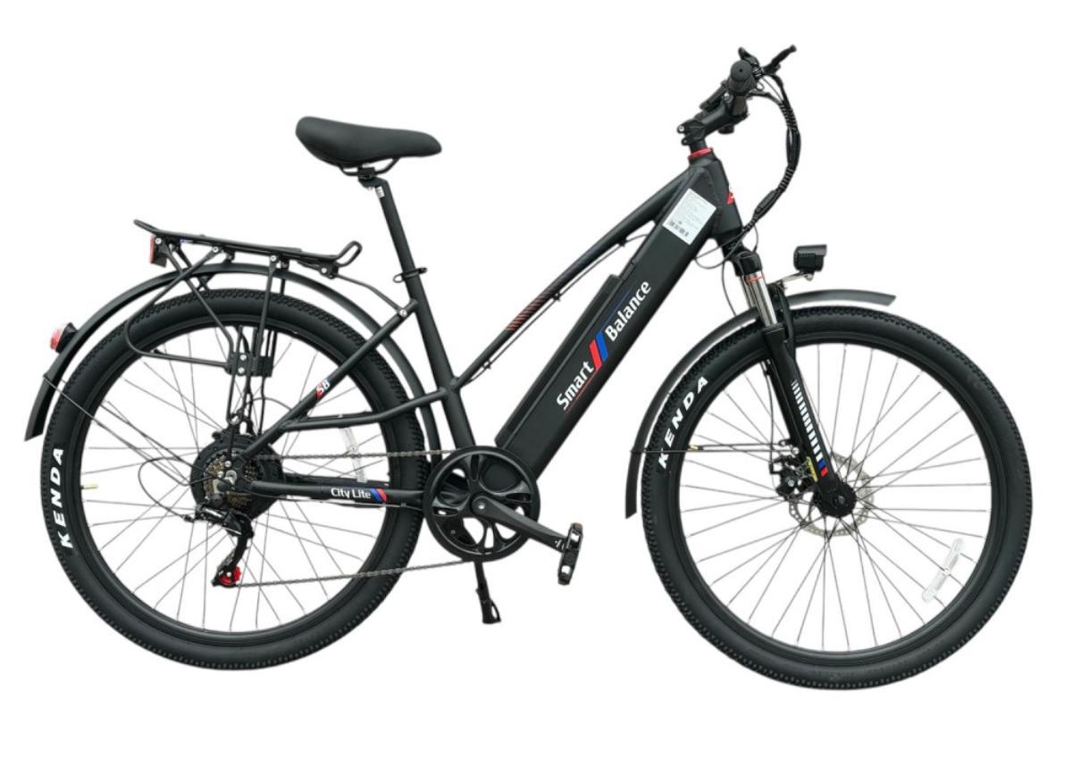 Электровелосипед SmartBalance City LITE 27.5 19 черный