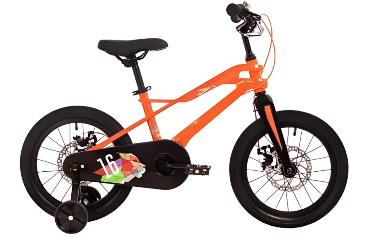 Велосипед Novatrack Lynx 16 оранжевый