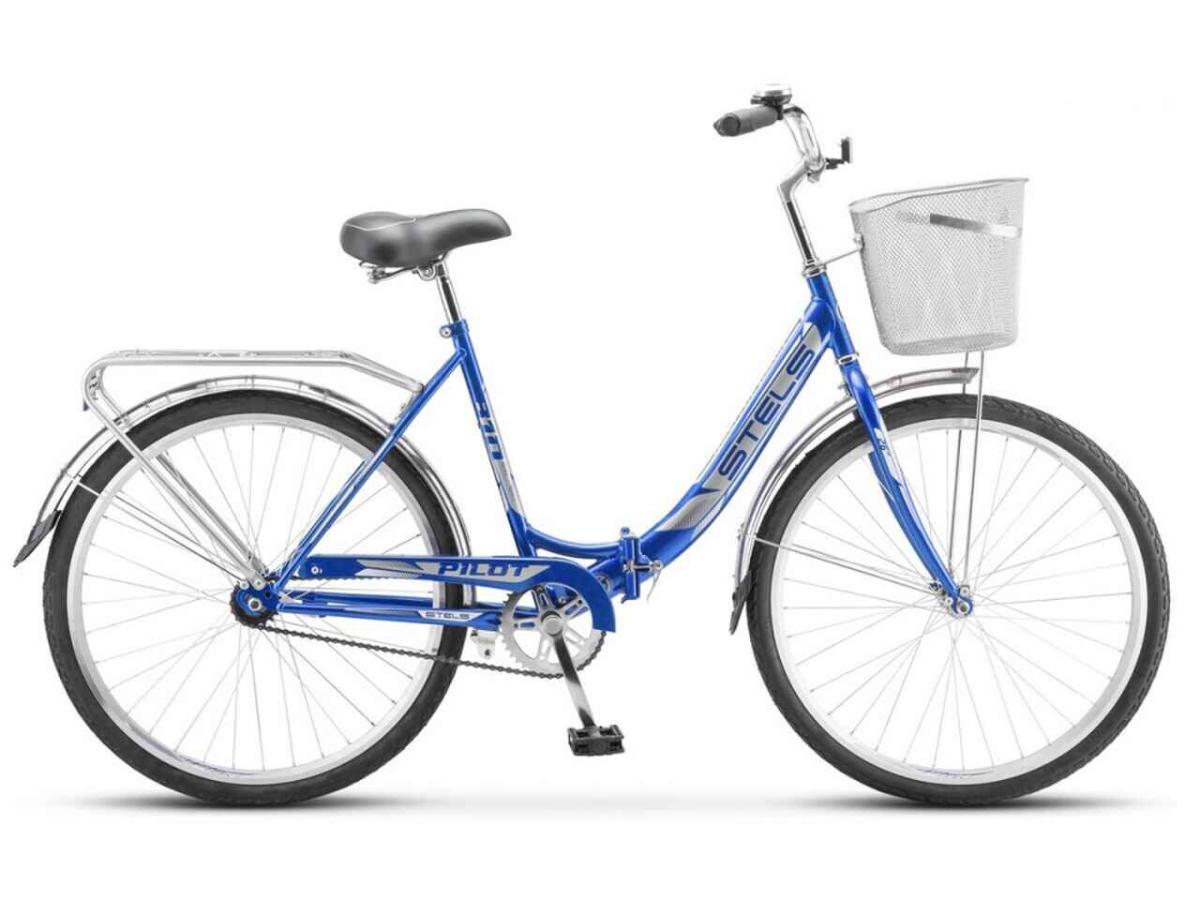 Велосипед STELS Pilot-810 26C 19 синий
