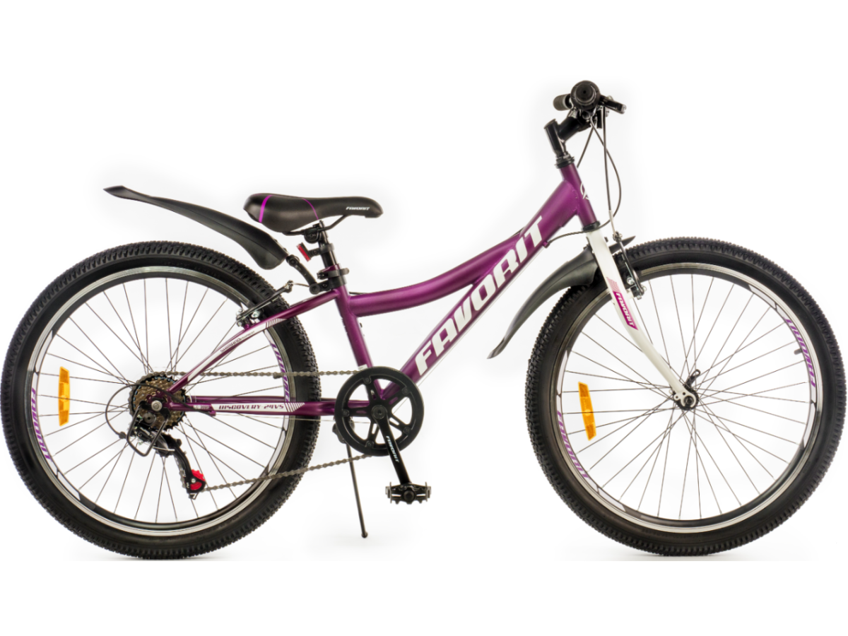 Велосипед FAVORIT DISCOVERY-24VS 24 11 фиолетовый
