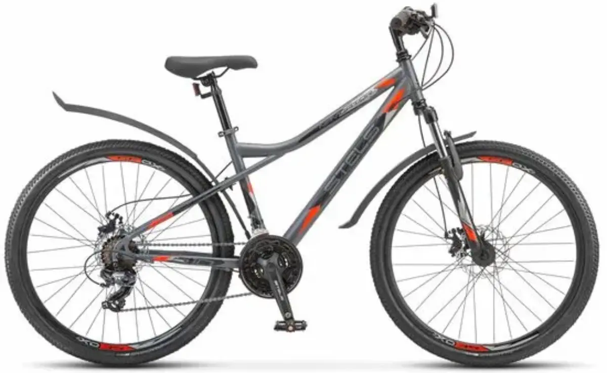 Велосипед Stels Navigator-510 26 MD 16 антрацитовый/красный