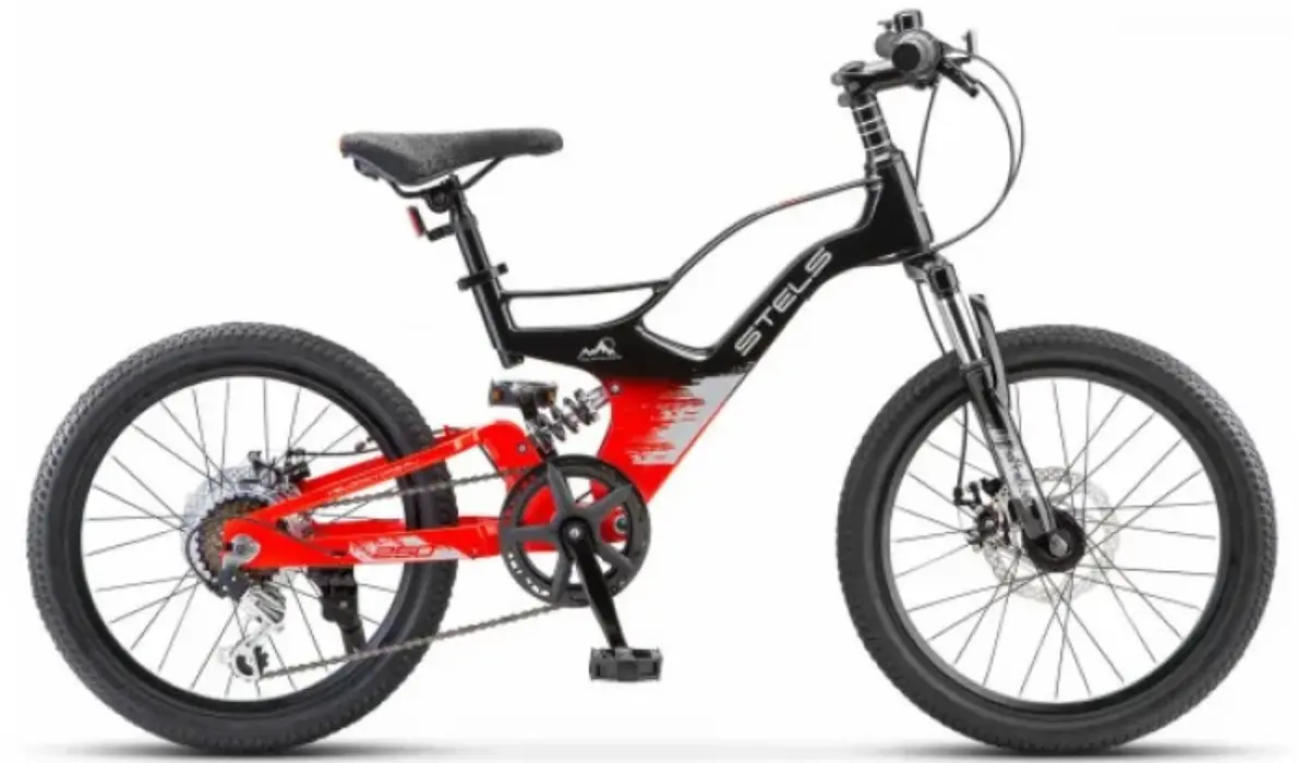 Велосипед Stels Leader-250 MD 20 Z010 12.6 красный/черный