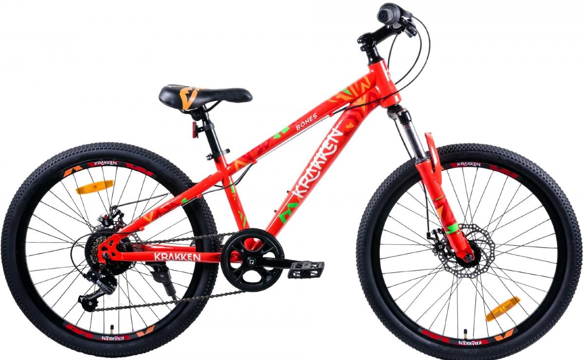 Велосипед KRAKKEN Bones 24 12 красный