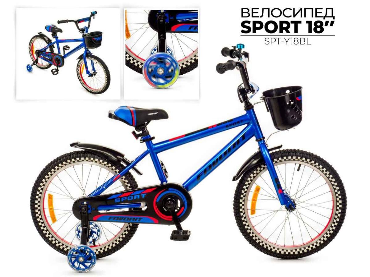 Велосипед FAVORIT SPORT 18 синий