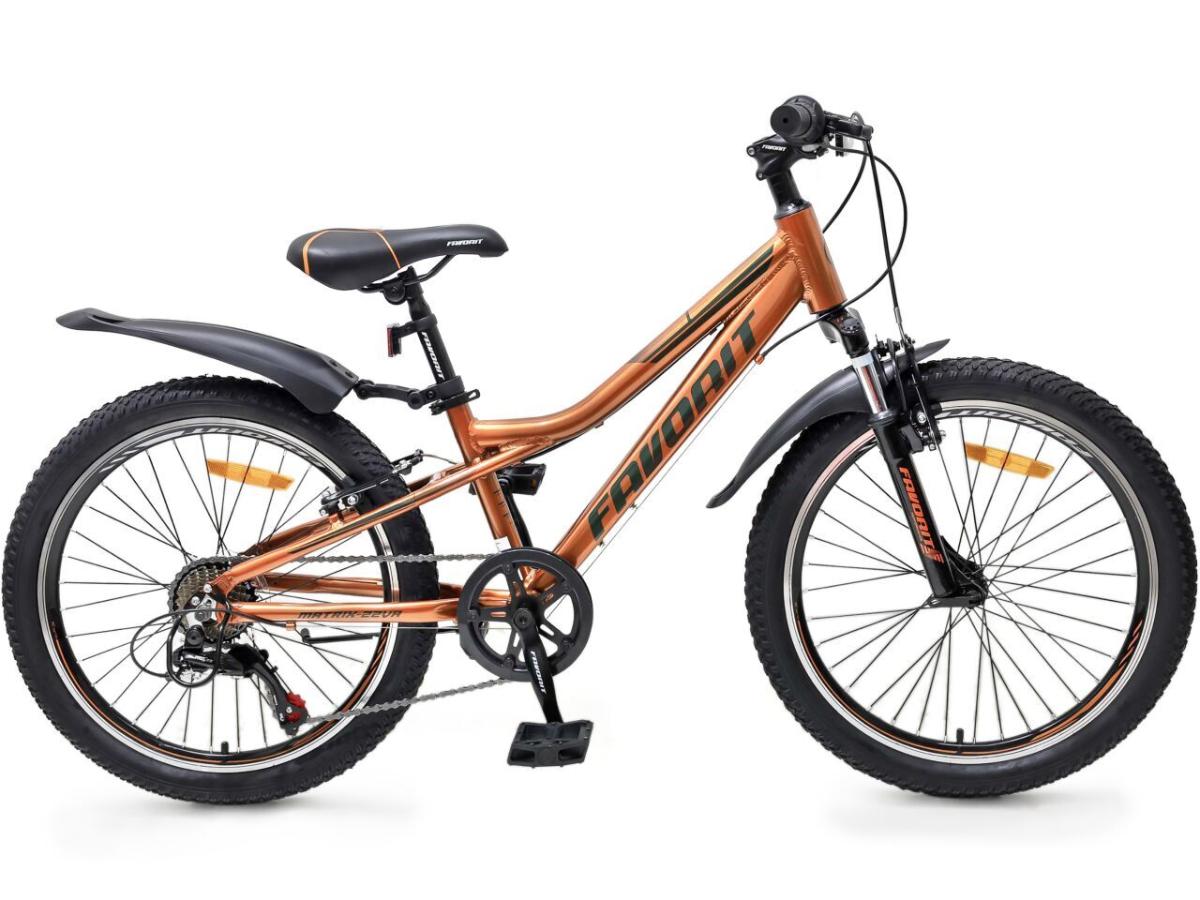 Велосипед FAVORIT MATRIX-22MDA 22 11 оранжевый