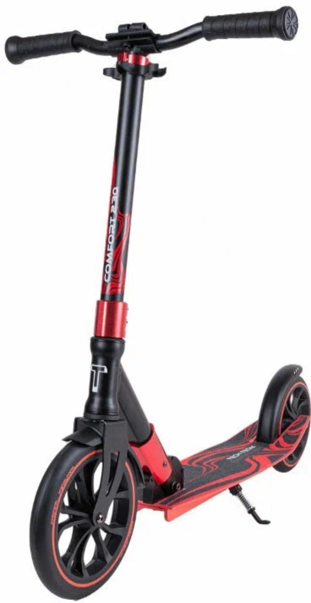 Самокат TT Comfort 230R black/red