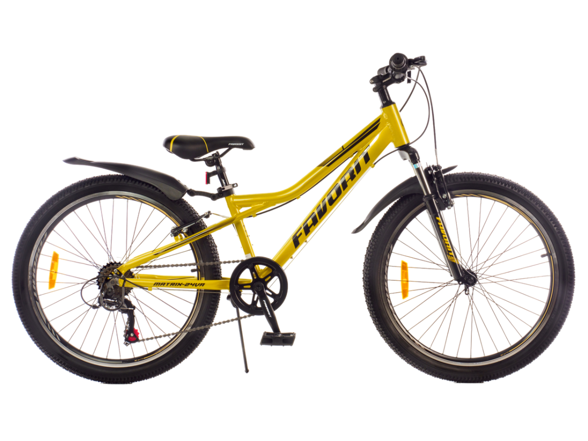 Велосипед FAVORIT MATRIX-24MDA 24 12 желтый