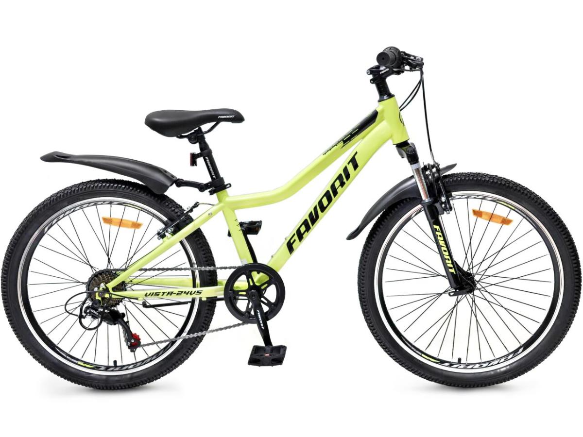 Велосипед FAVORIT VISTA-24VS 24 12 лимонный