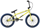 Велосипед Stark'25 Madness BMX 1 лимонный/черный/лазурный