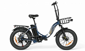 Электровелосипед SameBike City Master Fat 20 MY-E02 синий