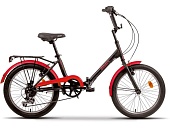 Велосипед AIST Smart 2.1 20 черный красный