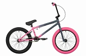 Велосипед NOVATRACK BMX JUPITER 20 20 темный серо-розовый