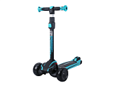 Самокат TT Surf 1/4 черный синий